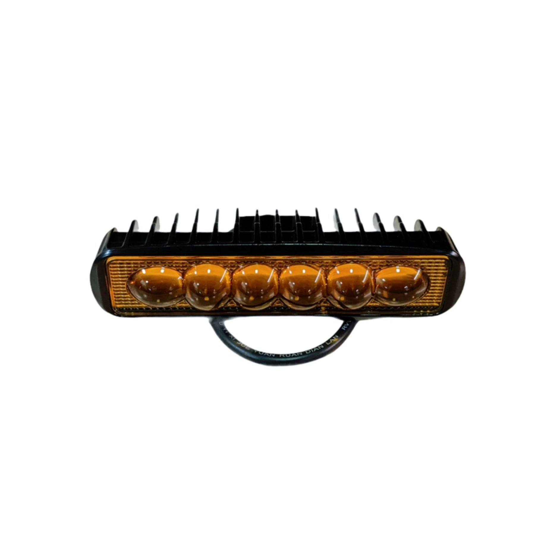 OG 6" LED Light Bar V2 Led Light Bar Original Garage Moto Hi-Visibility Amber/Orange