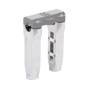 OG 6.5" Straight Riser Legs Riser Legs Original Garage Moto Aluminium Finish