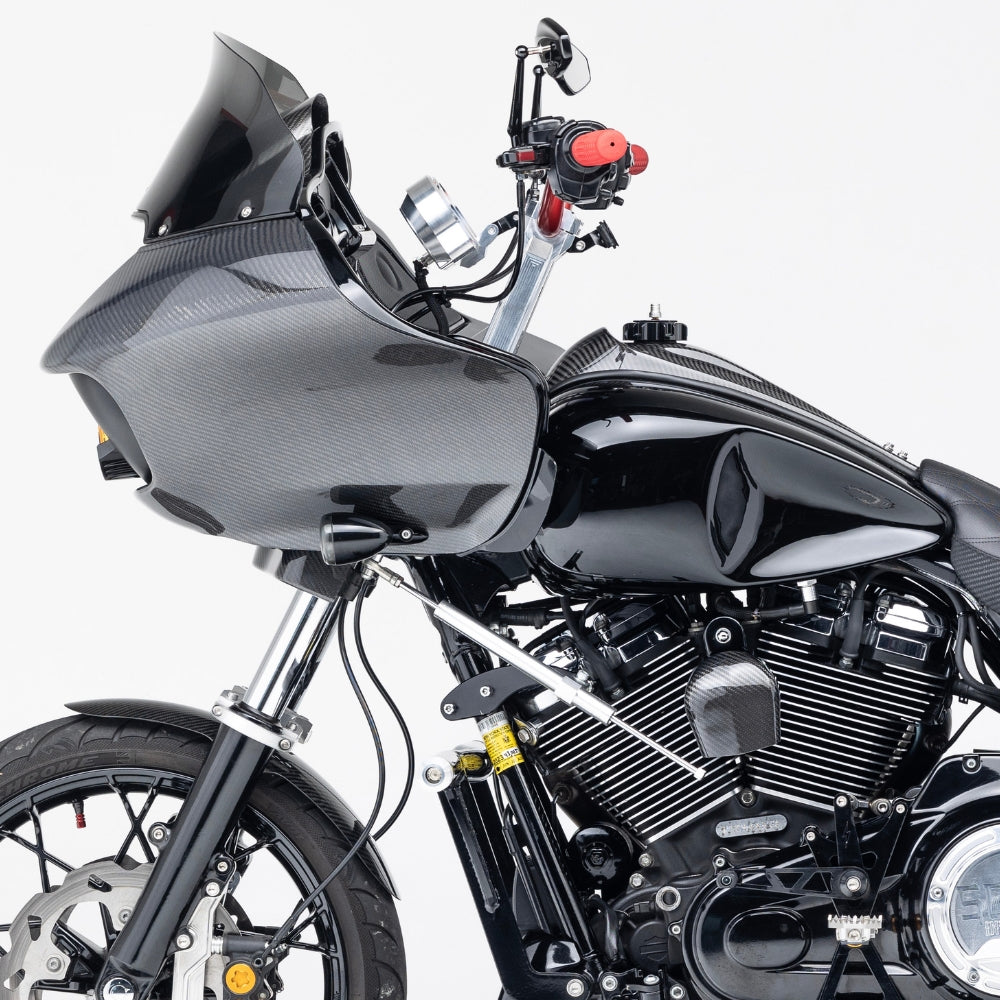 Og 8.5" Straight Risers Risers Original Garage Moto