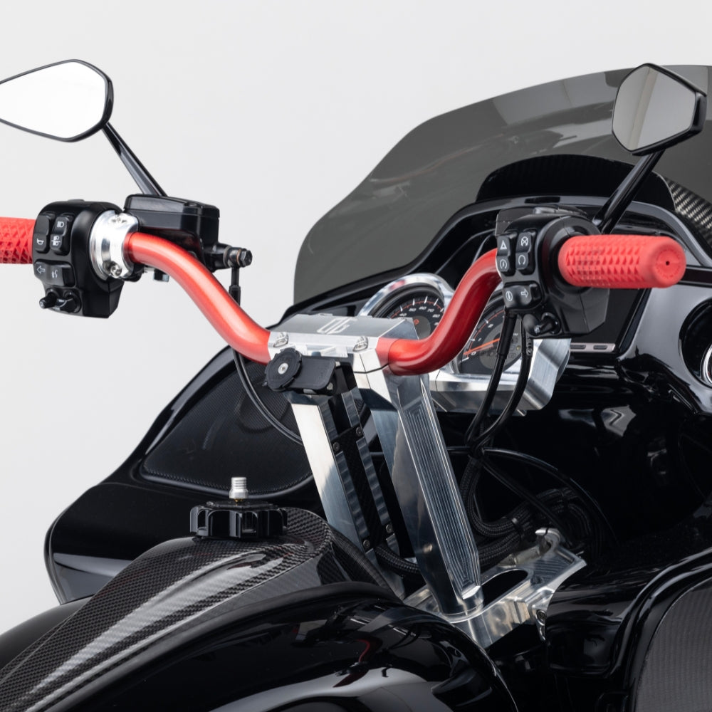 Og 8.5" Straight Risers Risers Original Garage Moto
