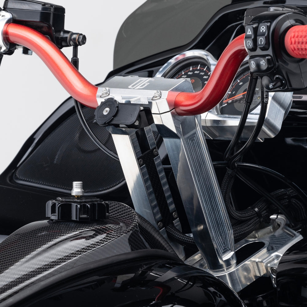 Og 8.5" Straight Risers Risers Original Garage Moto