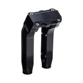 OG 8.5" Pull Back Risers Risers Original Garage Moto Standard OG Top Clamp Black Black