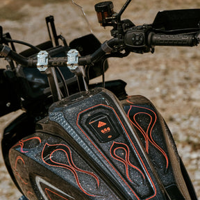 OG 9.5" Pull Back Risers - Pan America Risers Original Garage Moto