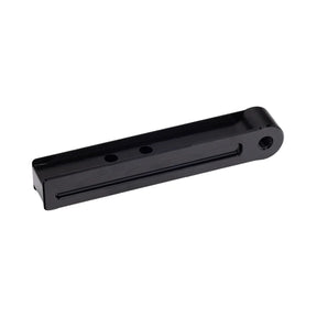 OG Adjustable Brake Arm Replacement Billet Slider Brake Arm Original Garage Moto Short: 5.75”- 7.00” Black