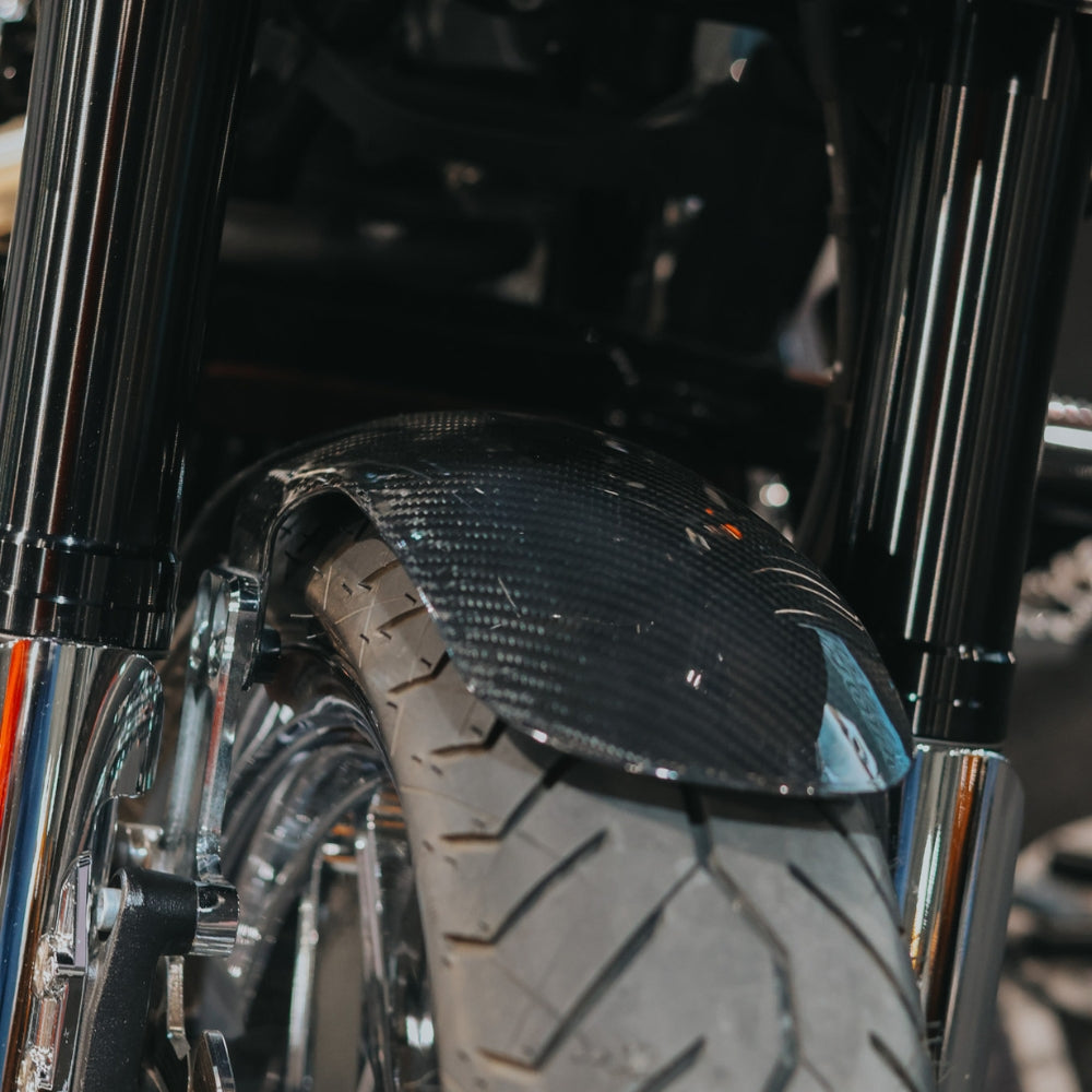 OG Bagger Shorty Carbon Fiber Fender Kit - 24+ Touring Front Fenders Original Garage Moto