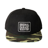 OG Black & Camo Snapback Snapback Original Garage Moto