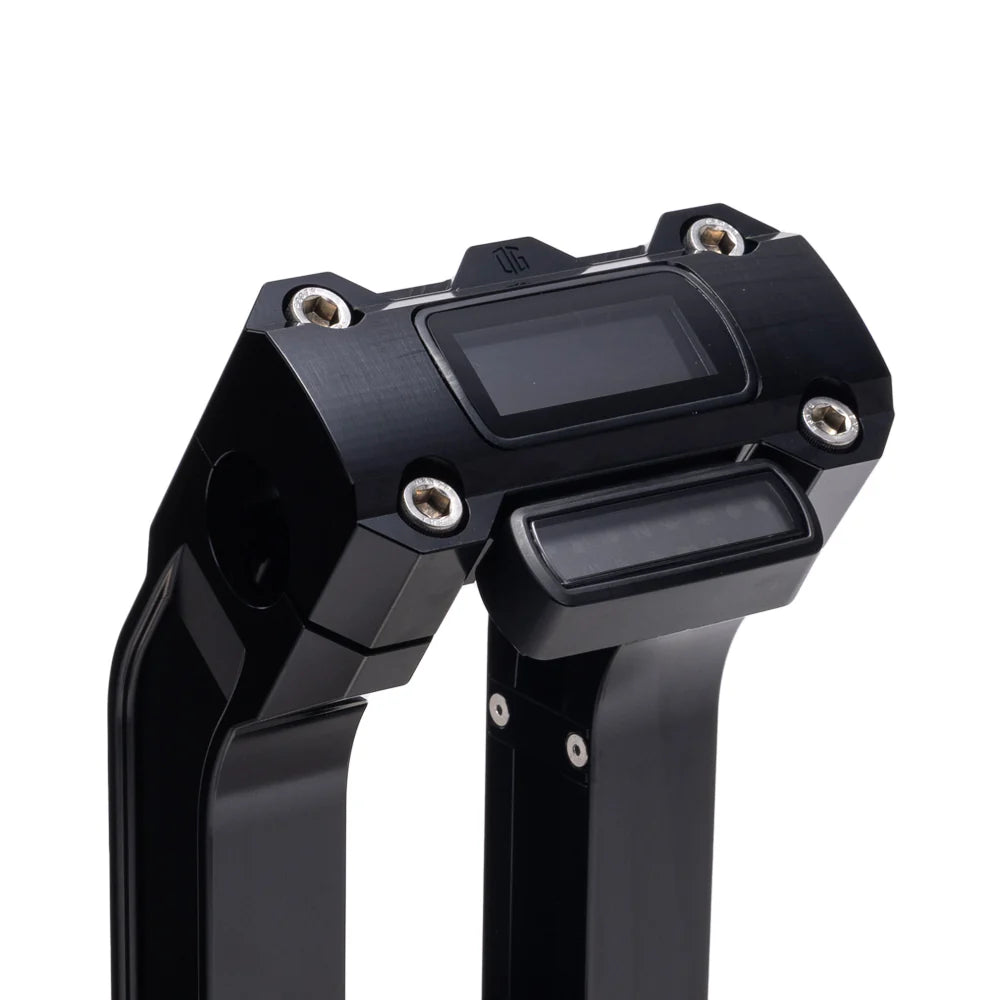 OG Digital Gauge Top Clamp Top Clamp Original Garage Moto Black