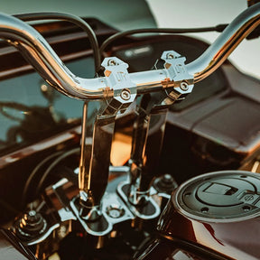 OG Dual Risers Top Clamps Top Clamp Original Garage Moto