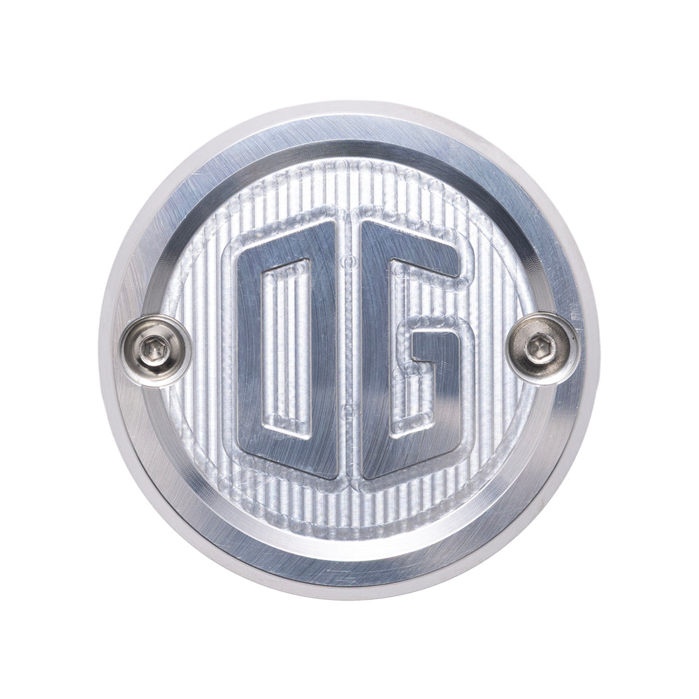 OG Points Cover - Evo & Sportster Timing Cover Original Garage Moto Aluminium Finish