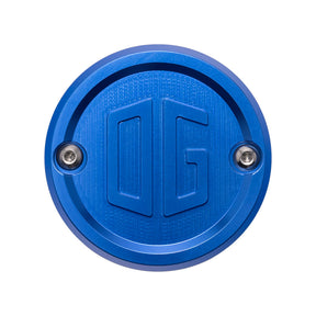 OG Points Cover - Evo & Sportster Timing Cover Original Garage Moto Blue