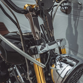 OG Fork Tube Extensions for 49mm & 39mm Harley Fork Tube Extensions Original Garage Moto