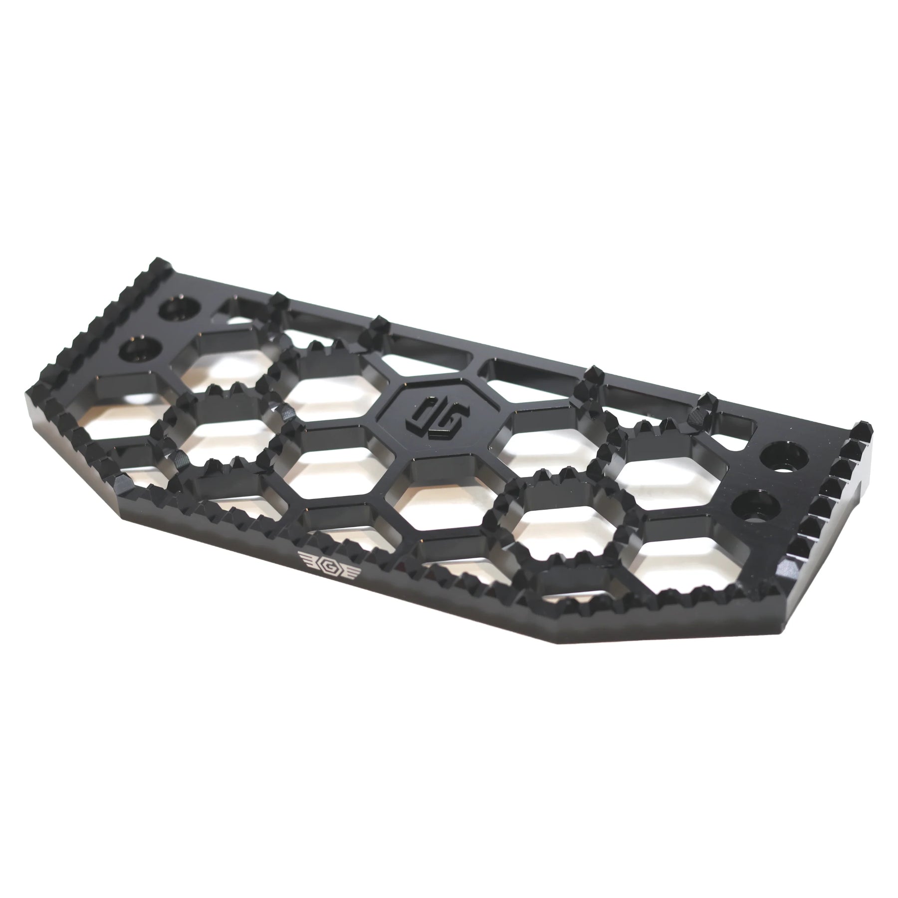 OG HoneyComp V3 Floorboards Replacement Gripper Floorboards Original Garage Moto Black