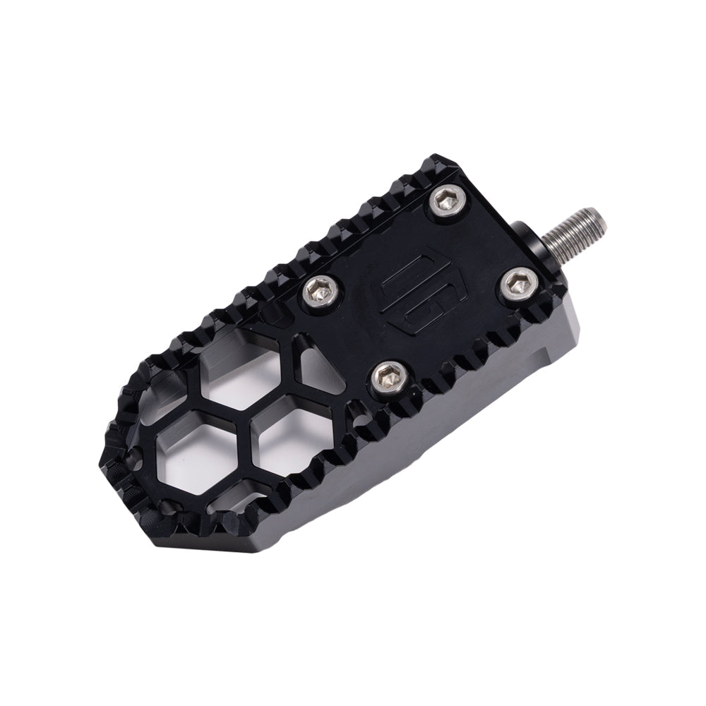 OG HoneyComp V3 Mini Brake Pedal Gripper kit for Adjustable Brake Arm Brake Pedal Original Garage Moto Black