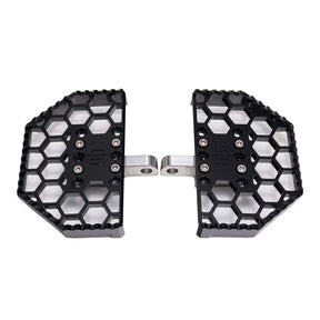 OG HoneyComp V3 Mini Floorboards - Indian Floorboards Original Garage Moto Black Scout/Chief Front