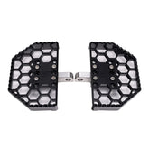 OG HoneyComp V3 Mini Floorboards Floorboards Original Garage Moto Black Dyna/FXR/XL & Bagger Passenger