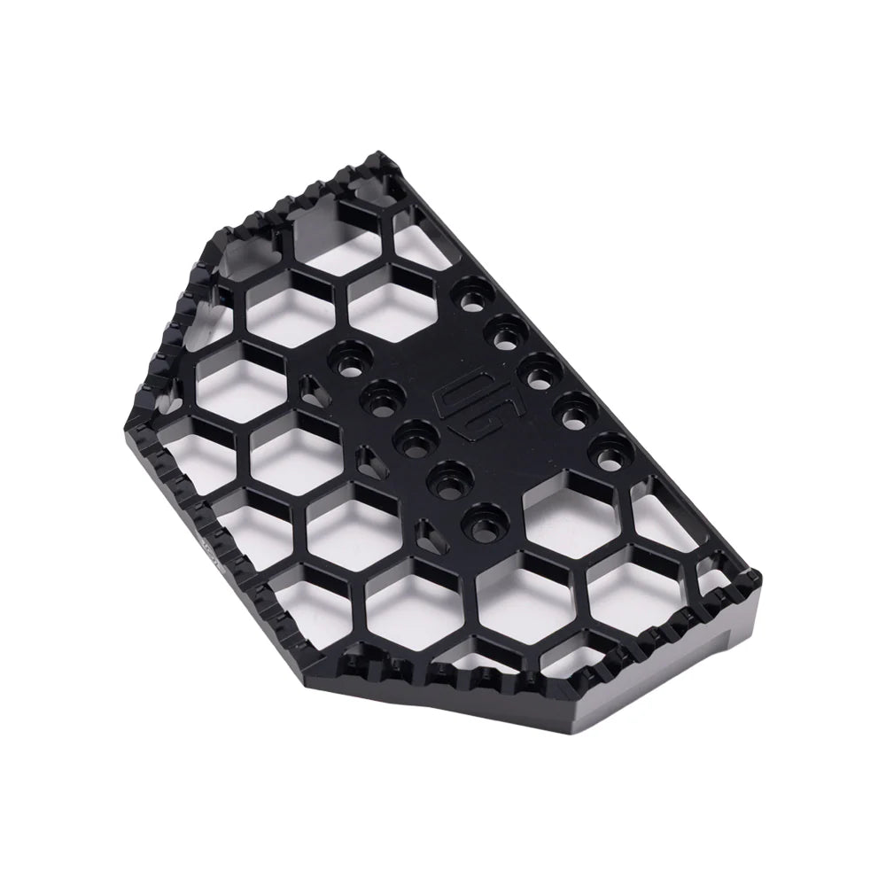 OG HoneyComp V3 Mini Floorboards Replacement Gripper Floorboards Original Garage Moto Black