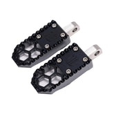 OG HoneyComp V3 Mini Foot Pegs Foot Pegs Original Garage Moto Black Dyna/FXR/XL & Bagger Passenger
