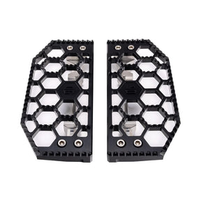 OG HoneyComp V3 Floorboards - Indian Bagger Floorboards Original Garage Moto Black