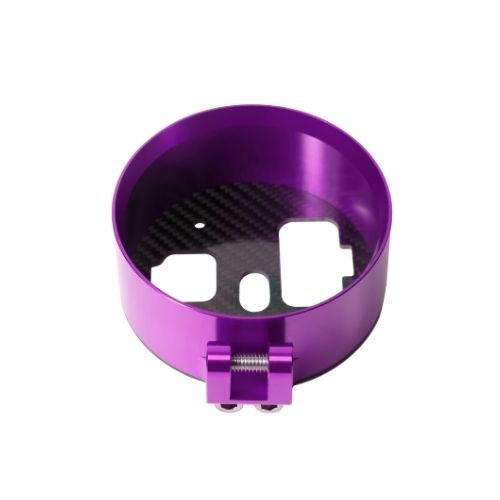 OG Billet Gauge Pod - Indian Chief Gauge Mount Original Garage Moto Purple Chief Rear Mount
