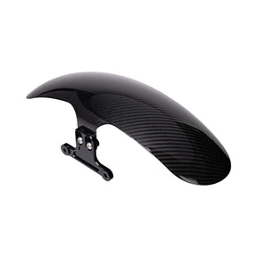 OG Shorty Carbon Fiber Fender Kit - Indian Chief Front Fender Original Garage Moto Standard 3K Twill Black