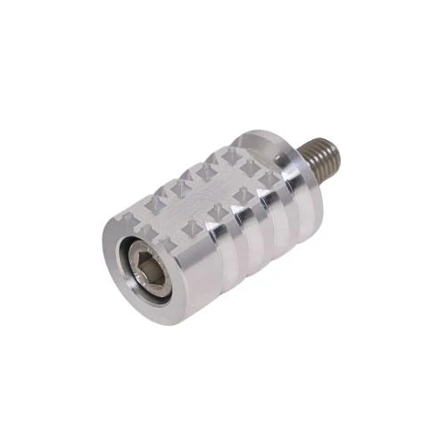 OG Shorty Gripper Shifter Peg - Indian Shifter Peg Original Garage Moto Aluminium Finish