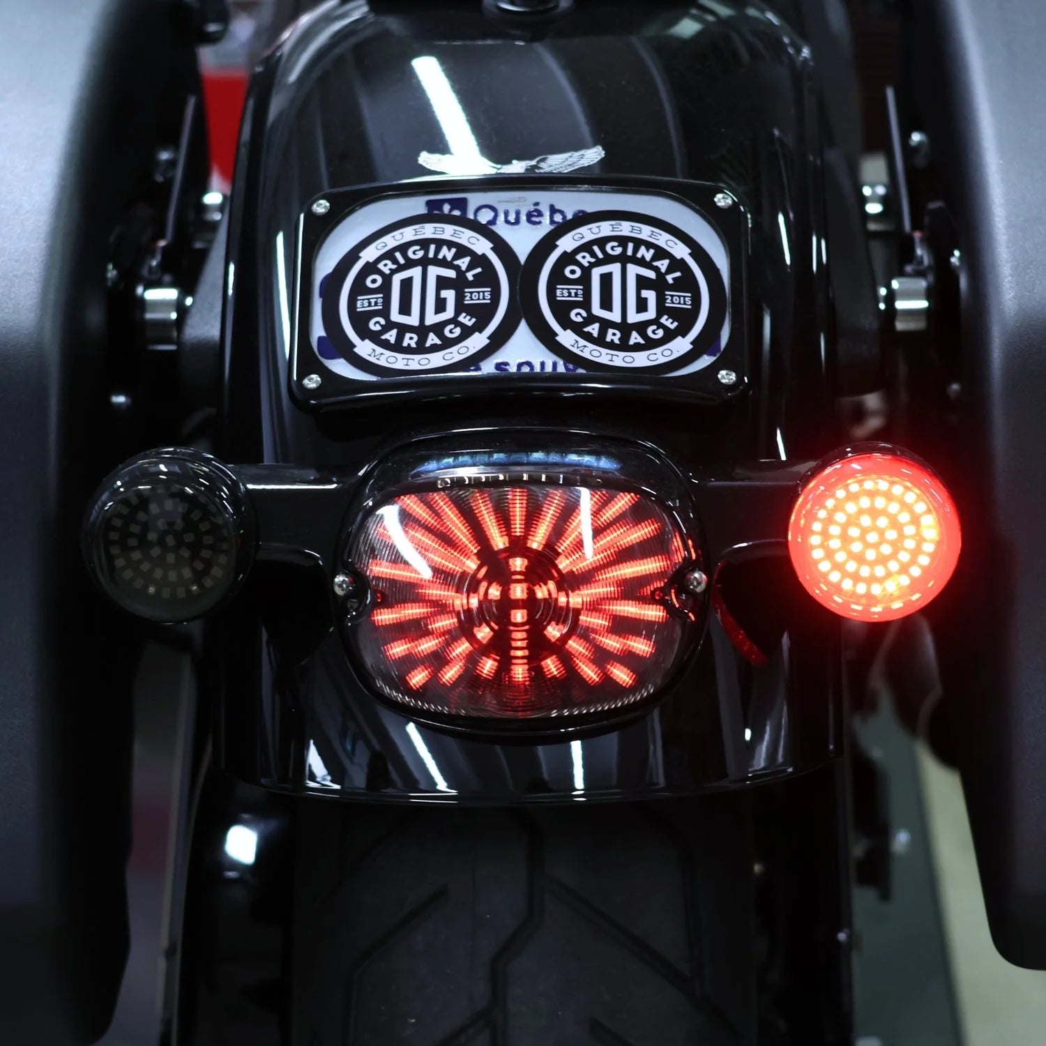 OG Low Profile Led Tail Light V4 - 22-24 Softail Low Rider ST Tail Light Original Garage Moto
