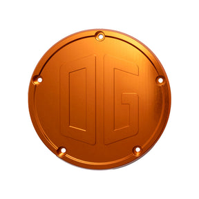 Og M8 Bagger Derby Cover Derby Cover Original Garage Moto Orange