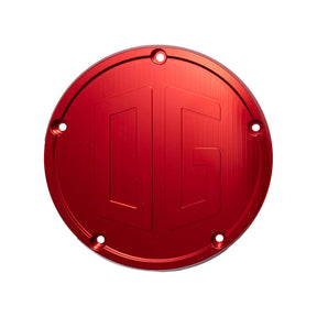Og M8 Bagger Derby Cover Derby Cover Original Garage Moto Red