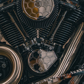 OG Cam Cover "HoneyComp" - Milwaukee 8 Gen 2 Cam Covers Original Garage Moto