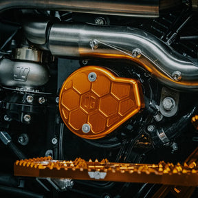 OG Cam Cover "HoneyComp" - Milwaukee 8 Gen 2 Cam Covers Original Garage Moto