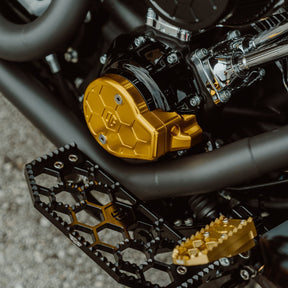 OG Cam Cover "HoneyComp" - Milwaukee 8 Gen 2 Cam Covers Original Garage Moto