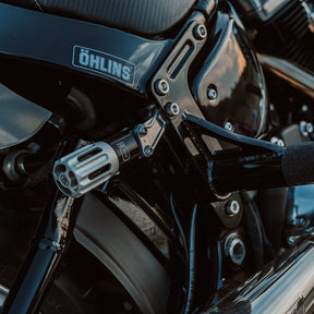 OG Ohlins Shocks External Preload Master Cylinder Mount - 18-24 Softail Shock Mount, Cover & Hardware Original Garage Moto