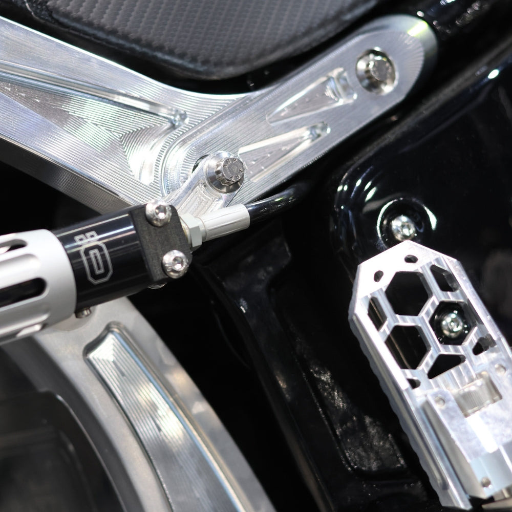 OG Ohlins 2025-Up Softail Shocks External Preload Master Cylinder Mount
