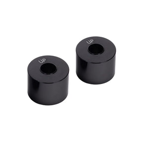 Og Performance 1" Riser Extensions Original Garage Moto Black