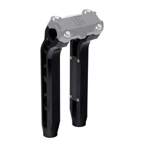 Og Performance 10.5" Pull Back Riser Legs Original Garage Moto Black