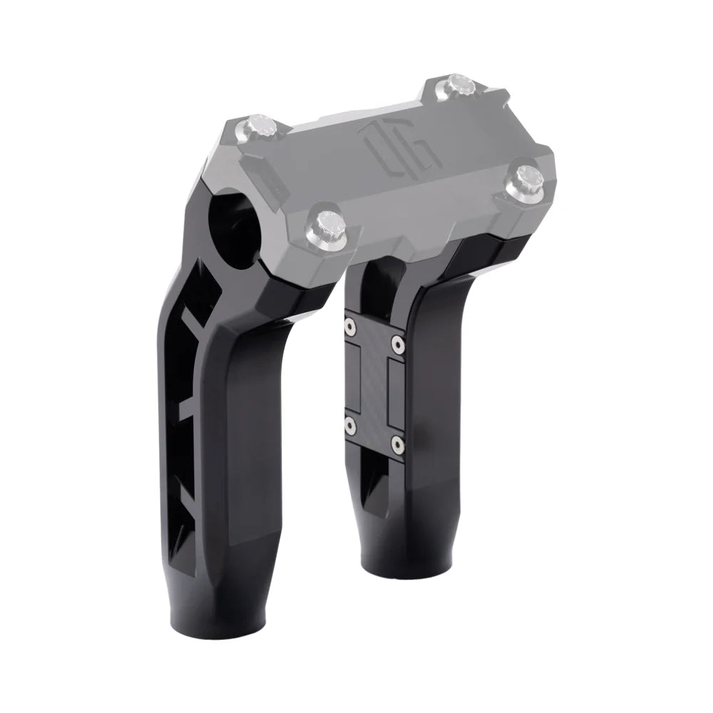Og Performance 6.5" Pull Back Riser Legs Original Garage Moto Black