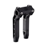 OG Performance 8.5" Pull Back Risers Risers Original Garage Moto OG Performance Top Clamp Black Black