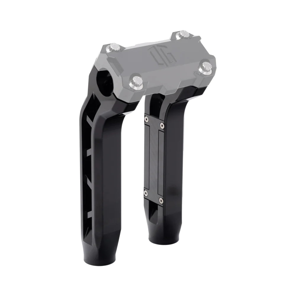 Og Performance 8.5" Pull Back Riser Legs Original Garage Moto Black