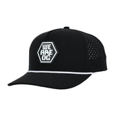OG Performance Snapback, Black Snapback Cap Original Garage Moto
