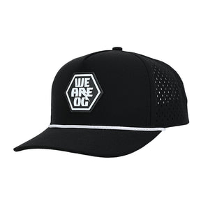 OG Performance Snapback, Black Snapback Cap Original Garage Moto