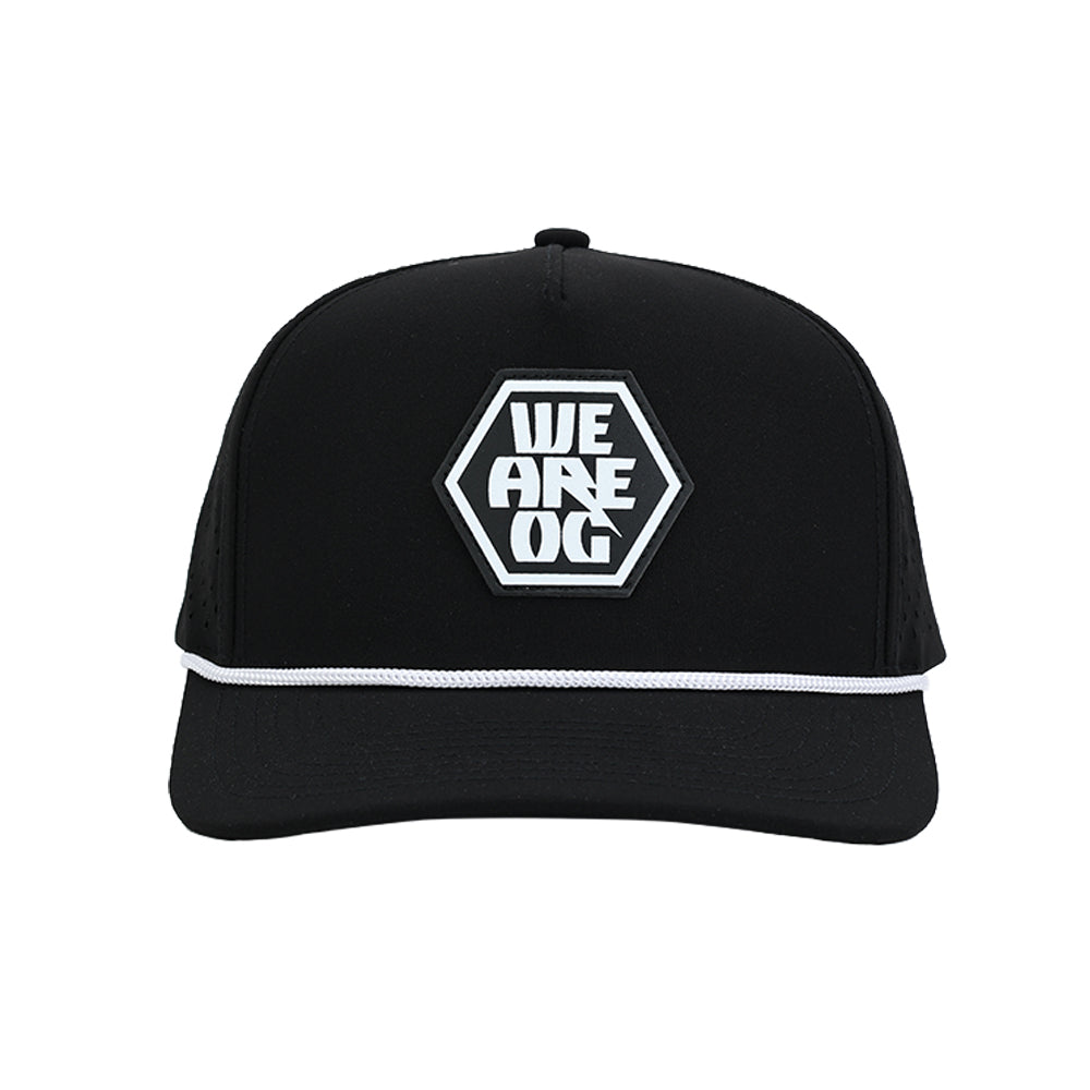 OG Performance Snapback, Black Snapback Cap Original Garage Moto