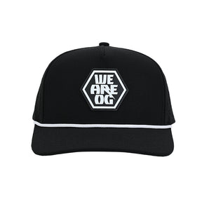 OG Performance Snapback, Black Snapback Cap Original Garage Moto