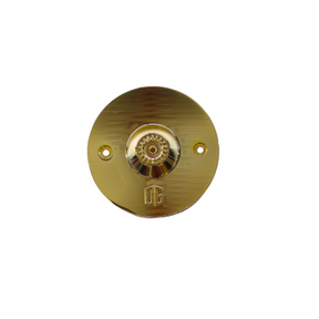 OG Quad Lock Reversible Gauge Block Off Plate Phone Mount Original Garage Moto Gold Plating