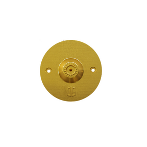 OG Quad Lock Reversible Gauge Block Off Plate Phone Mount Original Garage Moto Gold