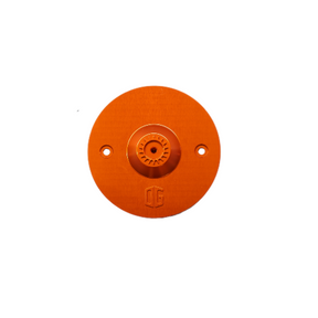OG Quad Lock Reversible Gauge Block Off Plate Phone Mount Original Garage Moto Orange