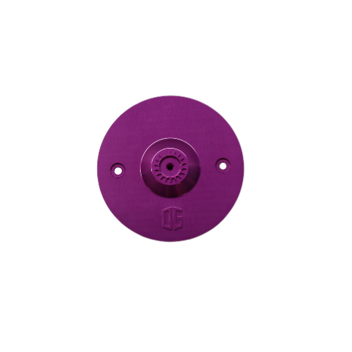 OG Quad Lock Reversible Gauge Block Off Plate Phone Mount Original Garage Moto Purple
