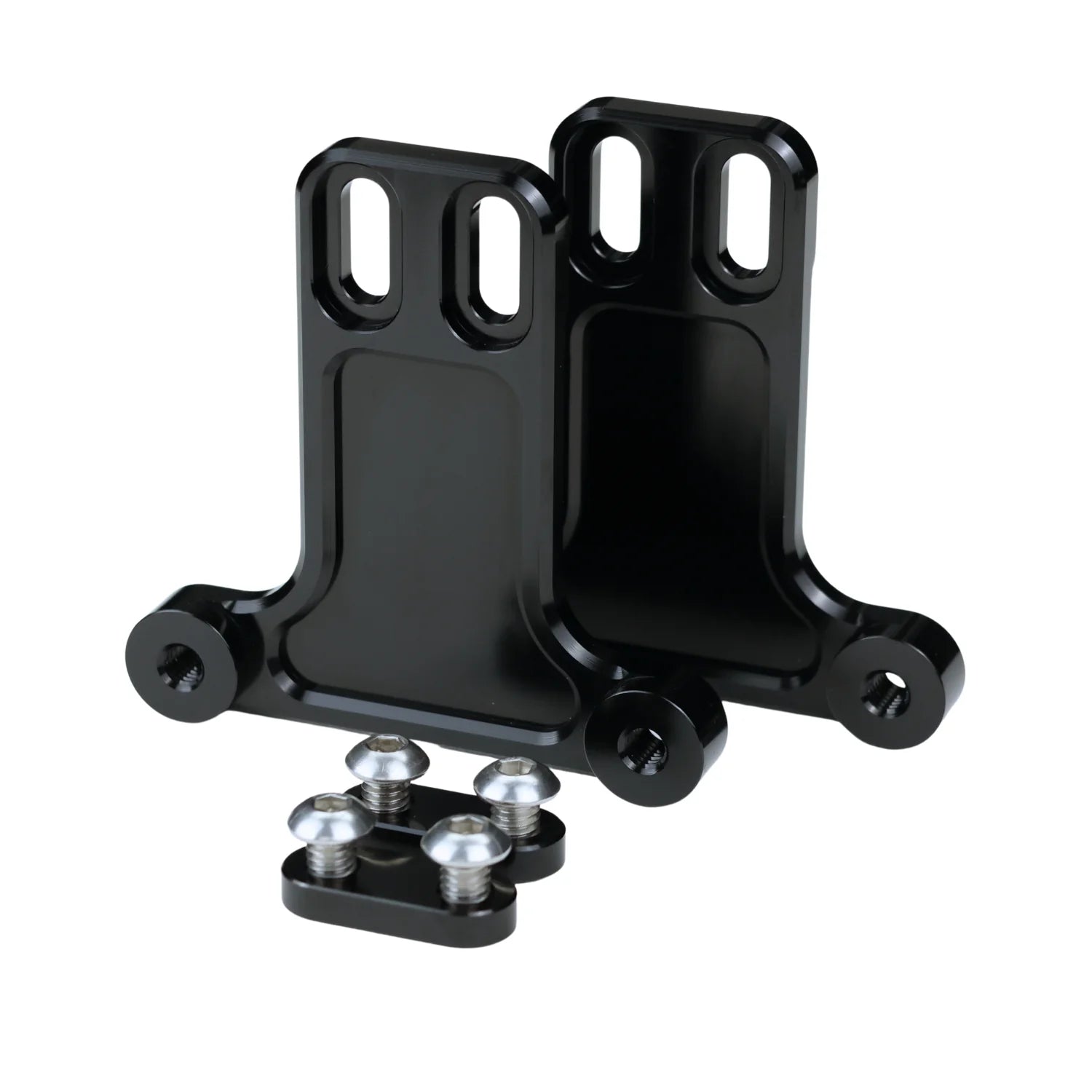 Og Replacement Bagger Fender Billet Bracket Kit - Touring Front Fender Bracket Original Garage Moto 2024 to Present Bagger Black