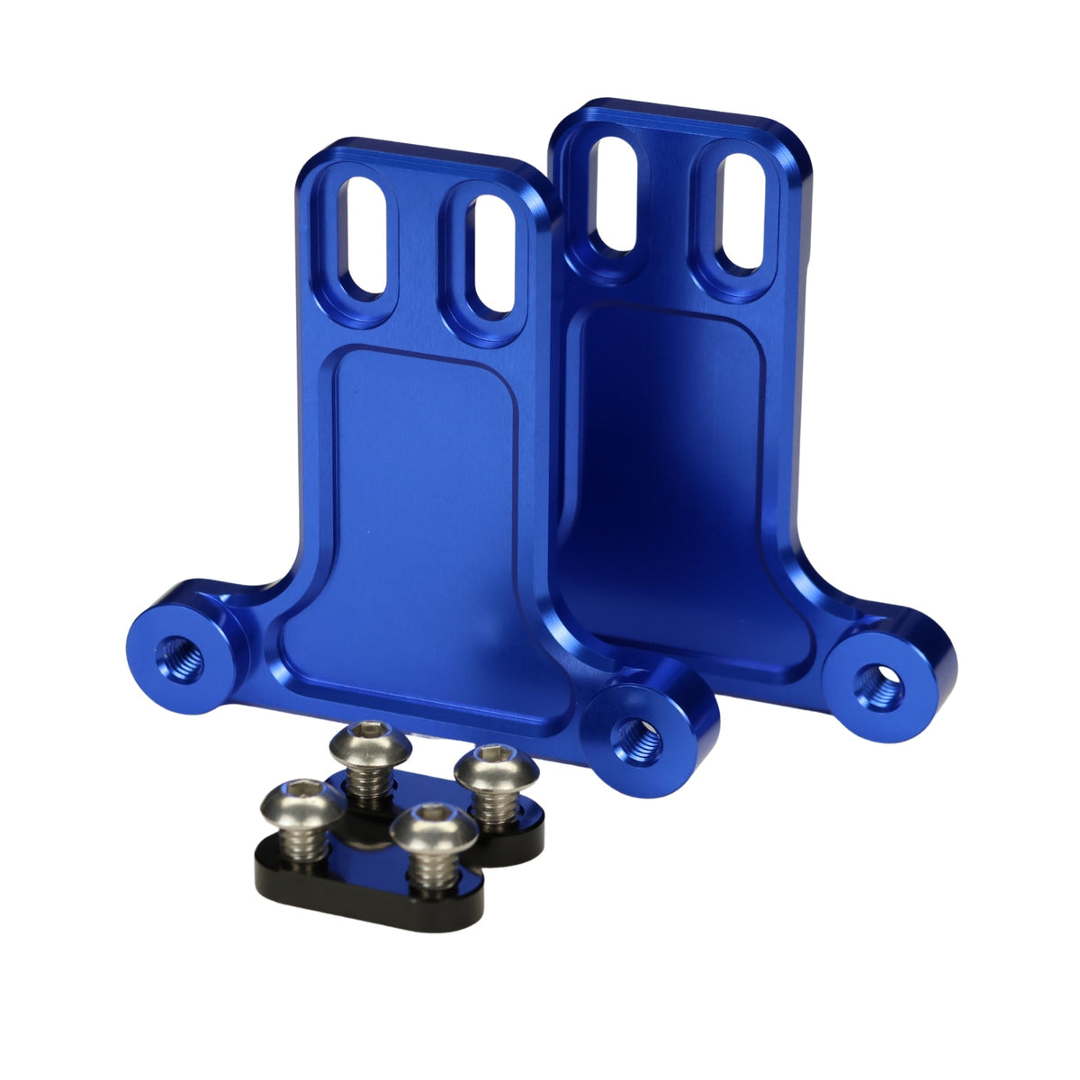 Og Replacement Bagger Fender Billet Bracket Kit - Touring Front Fender Bracket Original Garage Moto 2024 to Present Bagger Blue