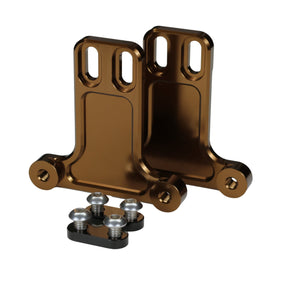 Og Replacement Bagger Fender Billet Bracket Kit - Touring Front Fender Bracket Original Garage Moto 2024 to Present Bagger Bronze