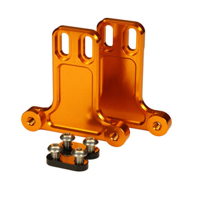 Og Replacement Bagger Fender Billet Bracket Kit - Touring Front Fender Bracket Original Garage Moto 2024 to Present Bagger Orange